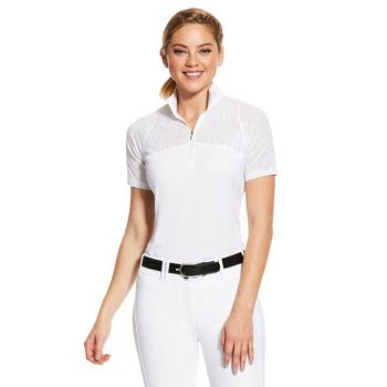 Ariat Airway Show Shirt Biele | jE9DGY21
