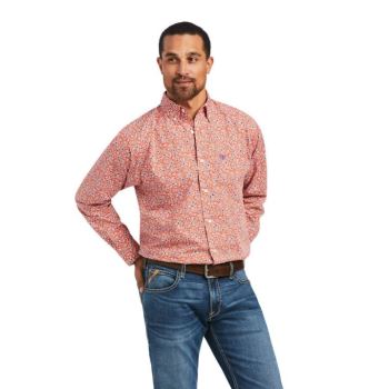 Ariat Alejandro Klasické Fit Shirt Hnede | ys3Rny8Z