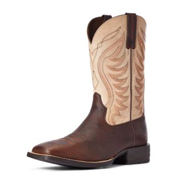 Ariat Amos Western Boot Hnede | XWgWpFXG