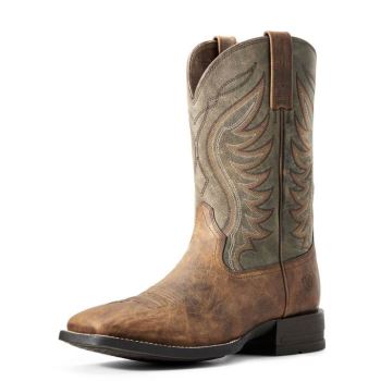 Ariat Amos Western Boot Sorrel Crunch | qBLi2B2o