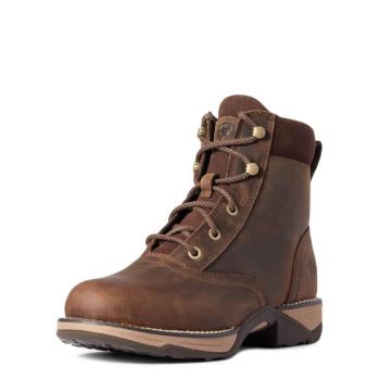 Ariat Anthem Round Spicou Lacer Boot Hnede | DoBariVL