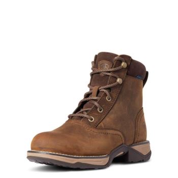 Ariat Anthem Round Spicou Lacer Nepremokave Boot Hnede | y5mDxXqL