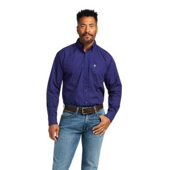 Ariat Antonio Klasické Fit Shirt Modre | XwTKa6rZ