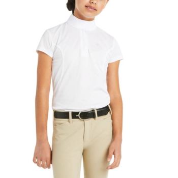 Ariat Aptos Show Top Biele | ENuPLfbU