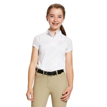 Ariat Aptos Vent Show Shirt Biele | 8mUEFhjM