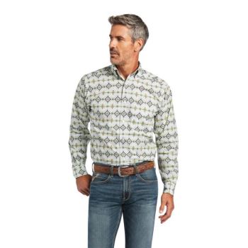 Ariat Archer Fitted Shirt Biele | kxMHyni3
