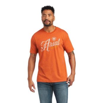 Ariat Ariat 100 Proof T-Shirt Adobe Heather | HUB659zf