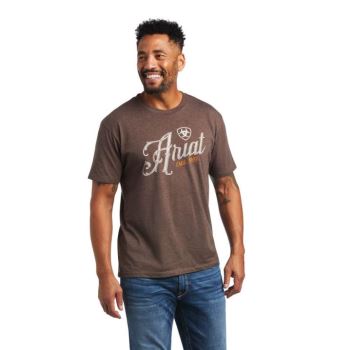 Ariat Ariat 100 Proof T-Shirt Hnede | Vm3qmItw
