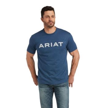 Ariat Ariat Artillery T-Shirt Modre | 69YvTcWD