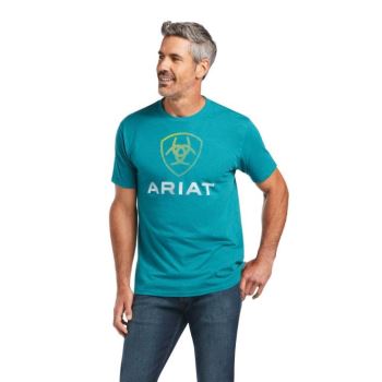 Ariat Ariat Blends T-Shirt Tmavo Tyrkysové | UCkPp428