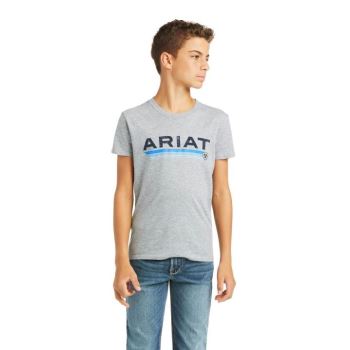 Ariat Ariat Branded Logo T-Shirt Athletic Heather | xVrmmSTg