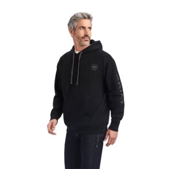 Ariat Ariat Logo Hoodie Čierne | L9rWnCsA
