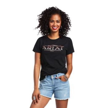 Ariat Ariat Serape Štýl T-Shirt Čierne | fwIL8XEM