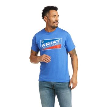 Ariat Ariat Stronger Together T-Shirt Kráľovská Modrá | hCdkBfOY