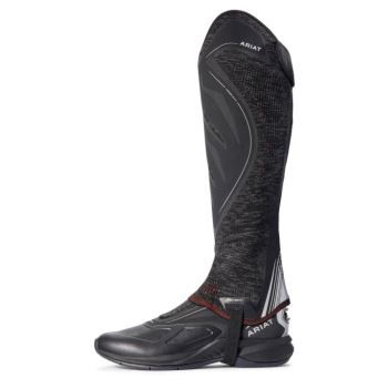 Ariat Ascent Half Chap Čierne Červené | 5gpnpIQz