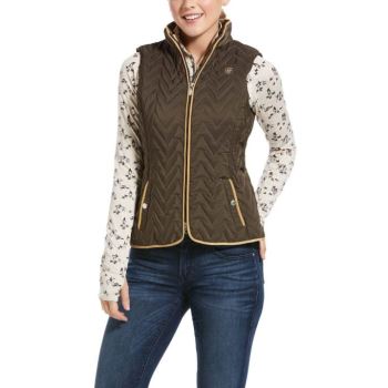 Ariat Ashley Insulated Vest Banyan Bark | Z74S9MwK