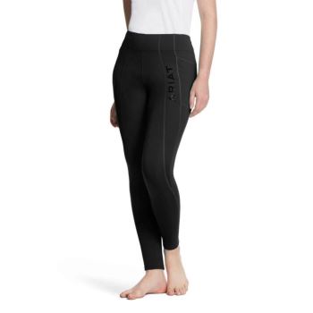 Ariat Attain Knee Patch Grip Tight Čierne | NDTBlZna