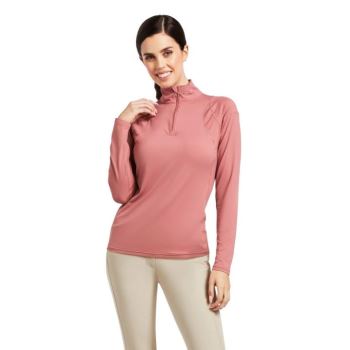 Ariat Auburn 1/4 Zip Baselayer Antique Rubia | i6x3pWzw