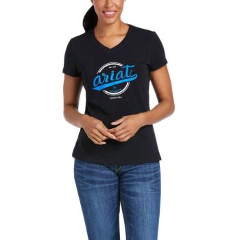 Ariat Authentic Logo T-Shirt Čierne | CXRzBSrV