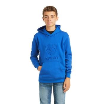 Ariat Basic Hoodie Sweatshirt Cobalt Embossed Option | m4jjEMWZ