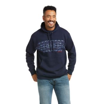 Ariat Basic Hoodie Sweatshirt Námornícka Modrá | 5VcanRNw