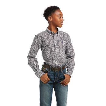 Ariat Beal Klasické Fit Shirt Biele | E53Hj9vM