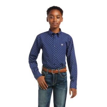 Ariat Bedell Klasické Fit Shirt Modre | 69ElHo59