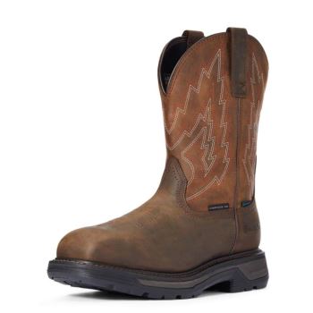 Ariat Big Rig Nepremokave Composite Spicou Pracovná Boot Tmavo Hnede | Jx99UA17