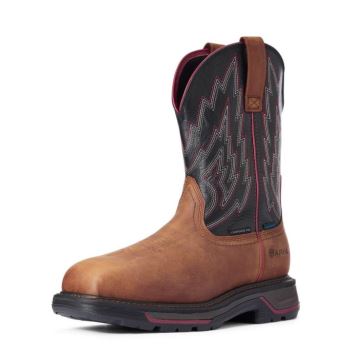 Ariat Big Rig Nepremokave Composite Spicou Pracovná Boot Hnede | RGFJkJ8h