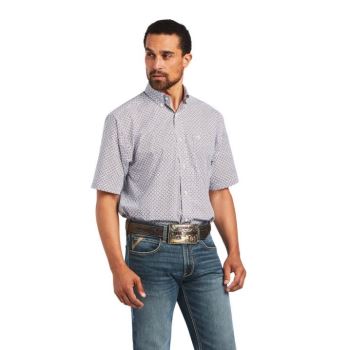 Ariat Brecken Klasické Fit Shirt Lavendel | ZmLiAULe
