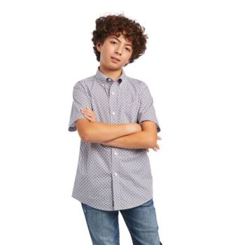 Ariat Brecken Klasické Fit Shirt Lavendel | fHz0B7YJ