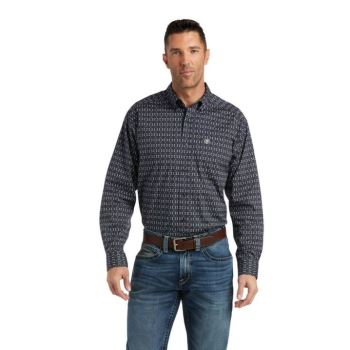 Ariat Byrum Stretch Klasické Fit Shirt Hemlock | Jm89CSPe