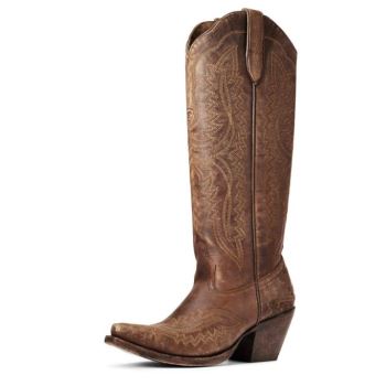 Ariat Casanova Western Boot Béžové Hnede | 5W6JW7nk