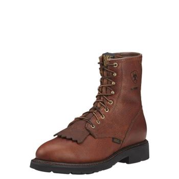 Ariat Cascade 8" Nepremokave Pracovná Boot Oranžové | aQ5DMyzC