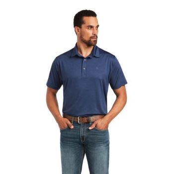 Ariat Charger 2.0 Fitted Polo Námornícka Modrá | iHXWOUw7