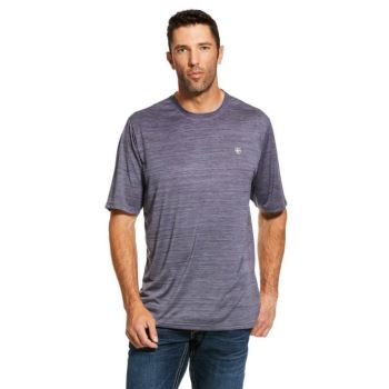 Ariat Charger Basic T-Shirt Siva | UOSXA8kO