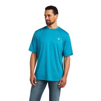 Ariat Charger Basic T-Shirt Young Turq | eD723Un6