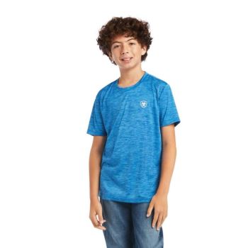 Ariat Charger Patriotic Tee Modre | sjZlkXXo