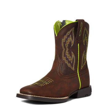 Ariat Child Dash Western Boot Hnede | vkAE8yZt