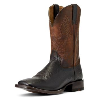 Ariat Circuit Eagle Western Boot Hnede | F1SxcwQy