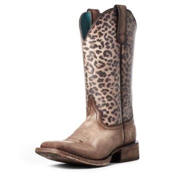 Ariat Circuit Savanna Western Boot Béžové Hnede | vN71LowH