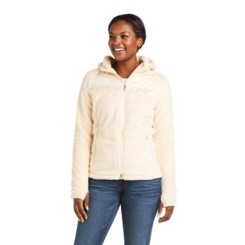 Ariat Coalesce Hoodie Full Zip Sweatshirt Raw Canvas | vFXRboYb