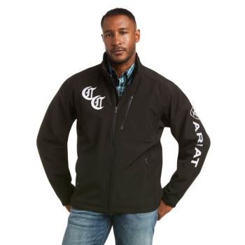Ariat Compton Cowboys Ariat Logo 2.0 Softshell Jacket Čierne | sA9hMl2o