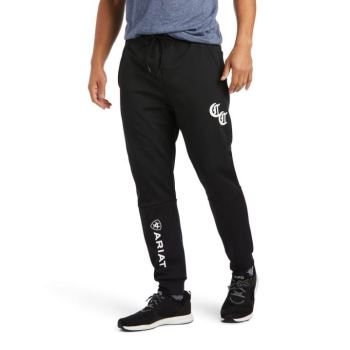 Ariat Compton Cowboys Tracking Pant Čierne | AvbjQiq1