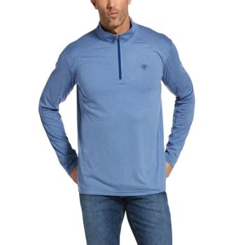 Ariat Cornell Base Layer 1/4 Zip Cobalt | 1ej5resm