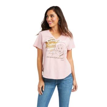 Ariat Cowgirl Coffee Tee Zephyr | zj1vriyd