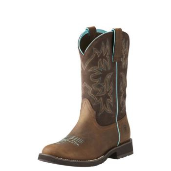 Ariat Delilah Round Spicou Western Boot Hnede | q3PFTpvQ