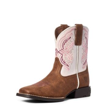 Ariat Double Kicker Western Boot Hnede | rABiabiR