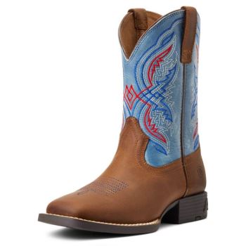 Ariat Double Kicker Western Boot Hnede | rWT2qlbL