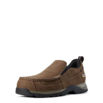 Ariat Edge LTE Slip-On SD Composite Spicou Pracovná Boot Tmavo Hnede | nBz0tEjU